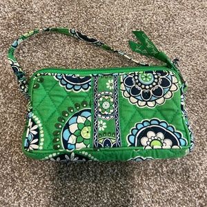 Vera Bradley Small Clutch/Purse- Cupcakes Green 2009 retired print